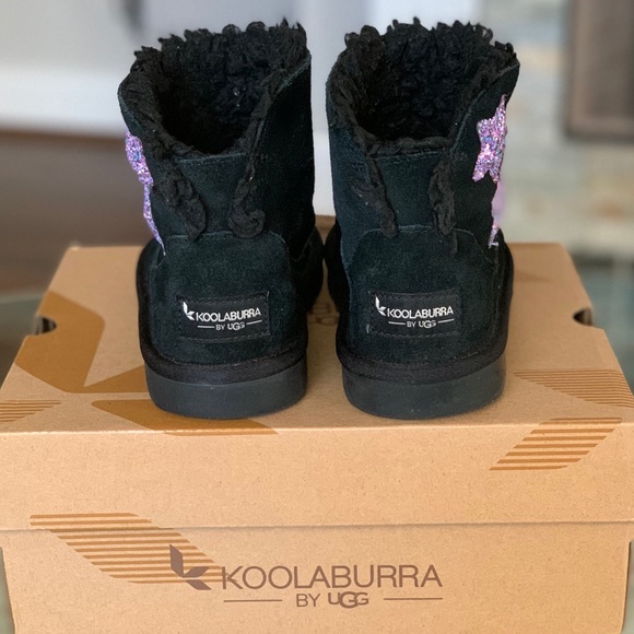 Koolaburra by UGG black Koola Star Mini. Size 13 - Picture 3 of 5